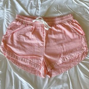 Billabong Road Trippin Elastic Waist Shorts Melon Small NWOT